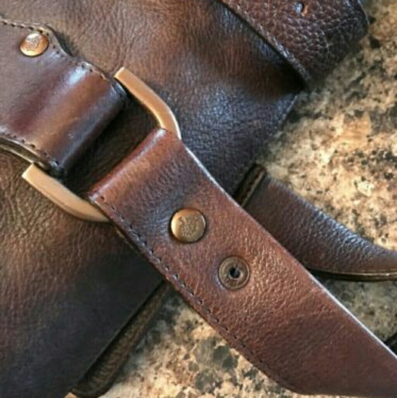 Authent Vintage Chocolate Leather Mulberry Handbag - Picture 2 of 8